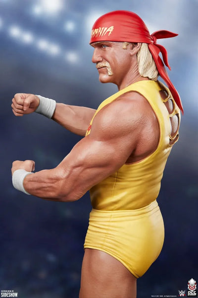 “Hulkamania” Hulk Hogan - LIMITED EDITION: 600 – PCS – ActionFigure Brasil — ângulo diferente