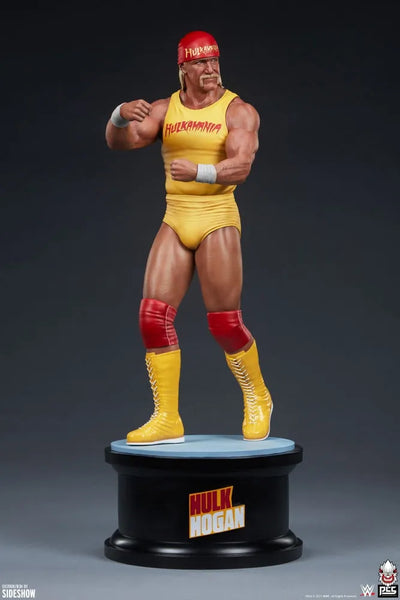 “Hulkamania” Hulk Hogan - LIMITED EDITION: 600 – PCS – ActionFigure Brasil — com base expositora