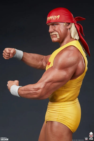 “Hulkamania” Hulk Hogan - LIMITED EDITION: 600 – PCS – ActionFigure Brasil — ângulo diferente