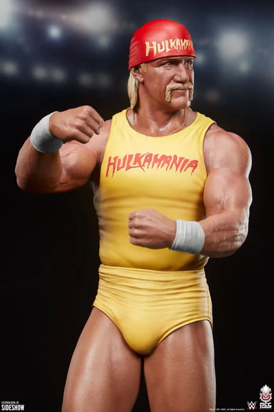 “Hulkamania” Hulk Hogan - LIMITED EDITION: 600 – PCS – ActionFigure Brasil — com base expositora