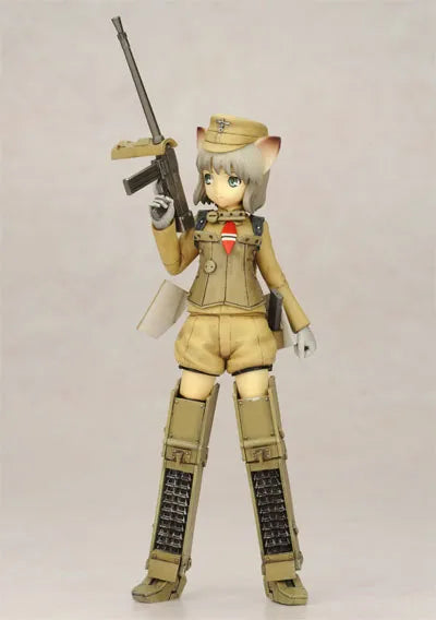 Humikane Shimada Collection Vol.3 German Panzer II Mechanized Infantry (African War ver.) 1/10ㅤ – Beagle,Moon Toys – ActionFigureBrasil — ângulo diferente