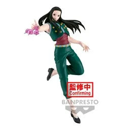 Hunter × Hunter - Illumi Zoldyck - Vibration Stars (Bandai Spirits)ㅤ – Bandai Spirits – ActionFigureBrasil — ângulo diferente