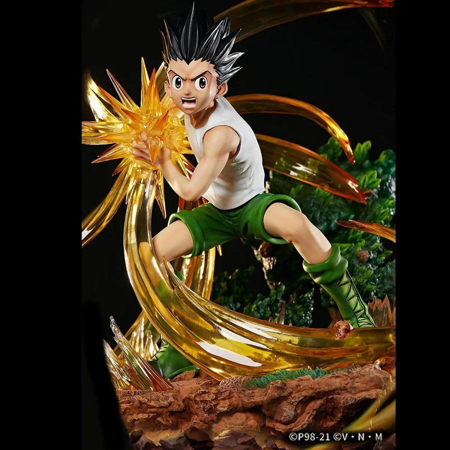 Hunter x Hunter - Gon Freecss - Statue Series (Premium Bandai) [Shop Exclusive]ㅤ – Bandai – ActionFigureBrasil