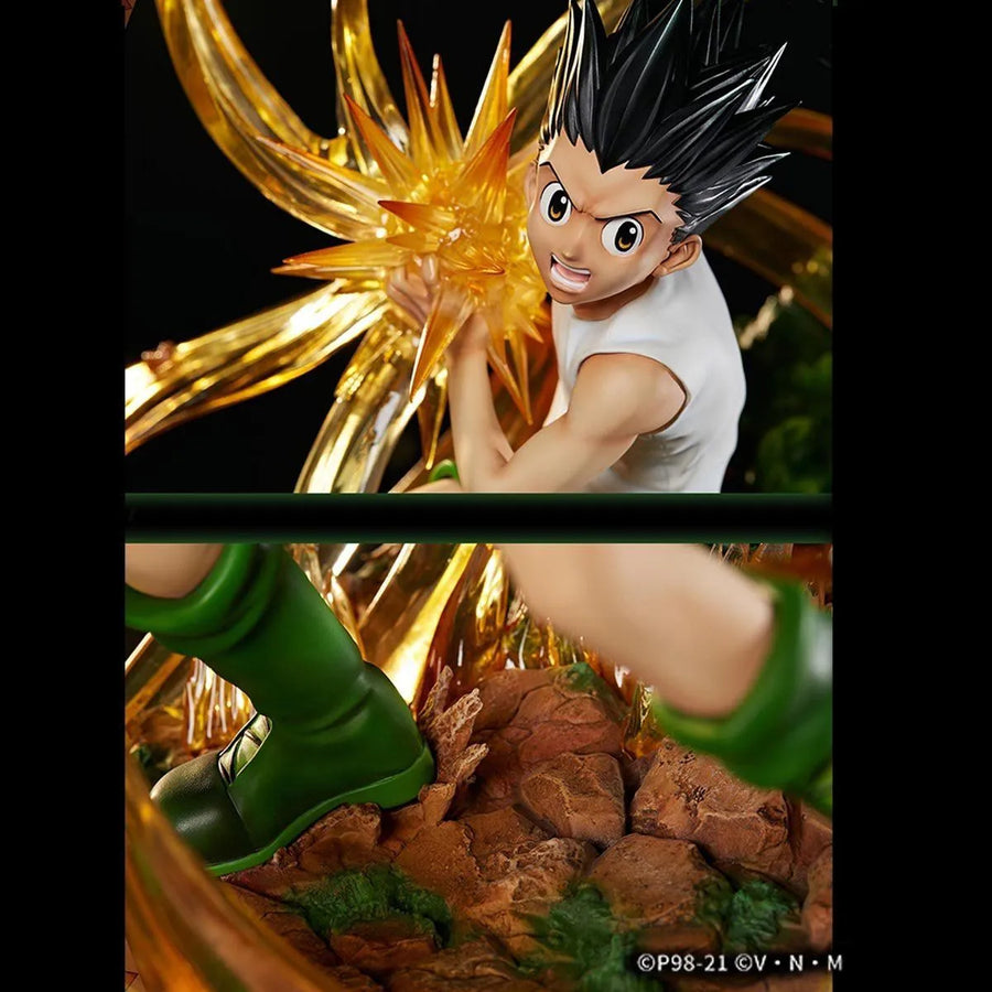Hunter x Hunter - Gon Freecss - Statue Series (Premium Bandai) [Shop Exclusive]ㅤ – Bandai – ActionFigureBrasil