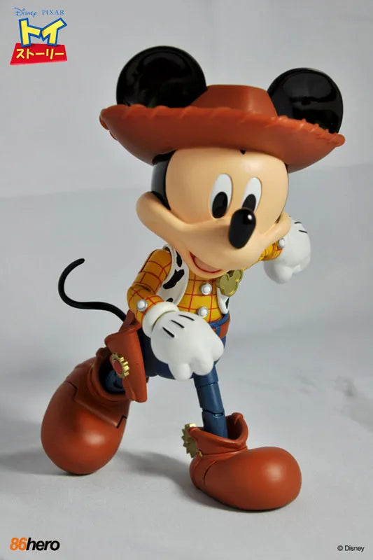 Hybrid Metal Figuration #003 Toy Story Mickey Mouse As Woodyㅤ – 86 Hero – ActionFigureBrasil