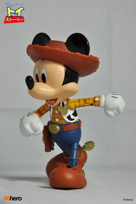 Hybrid Metal Figuration #003 Toy Story Mickey Mouse As Woodyㅤ – 86 Hero – ActionFigureBrasil