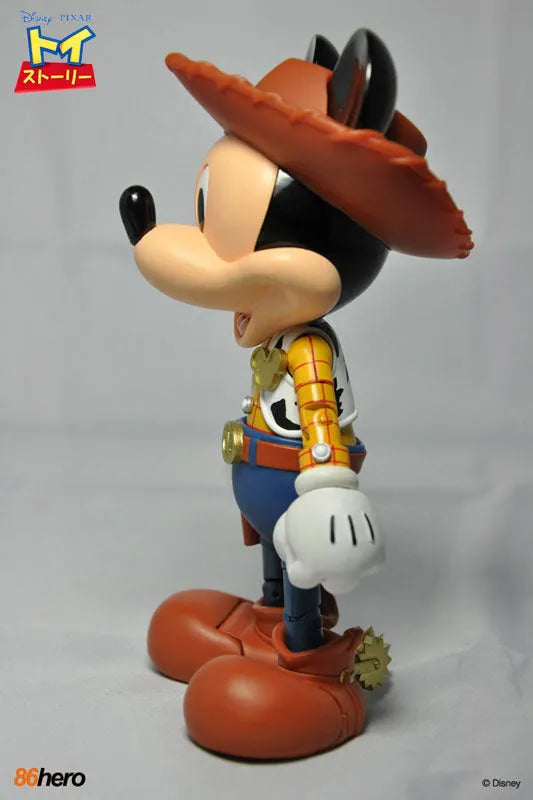 Hybrid Metal Figuration #003 Toy Story Mickey Mouse As Woodyㅤ – 86 Hero – ActionFigureBrasil