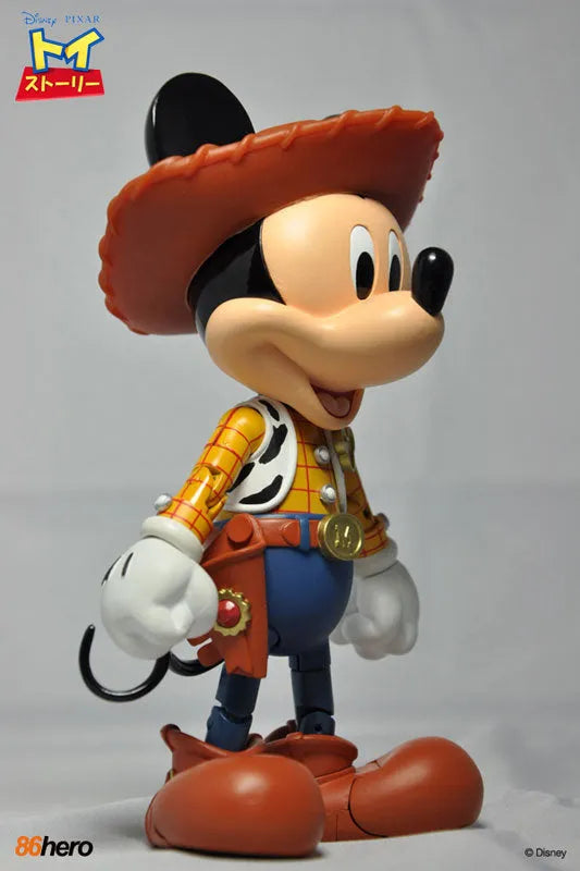 Hybrid Metal Figuration #003 Toy Story Mickey Mouse As Woodyㅤ – 86 Hero – ActionFigureBrasil