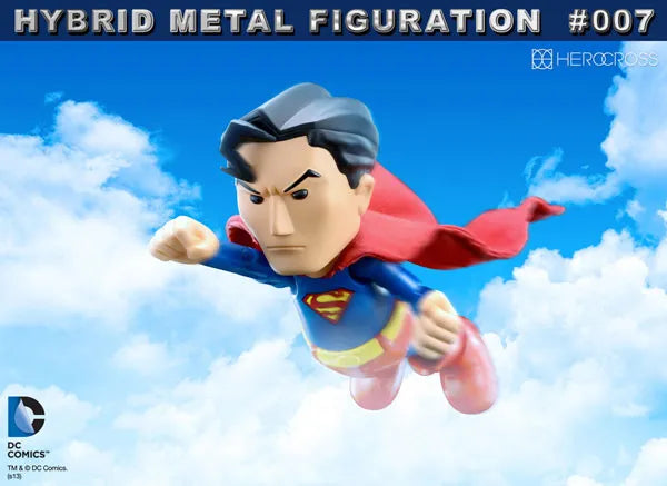 Hybrid Metal Figuration #007 DC Comics Supermanㅤ – Hero Cross – ActionFigureBrasil