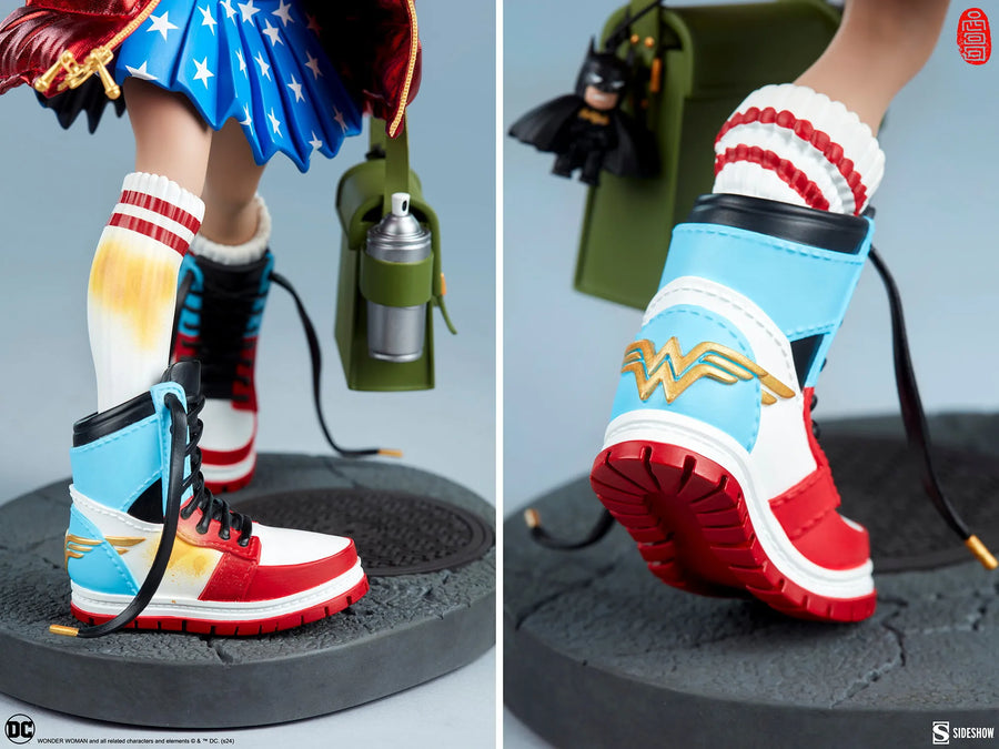 Hype Girl (Wonder Woman™) - LIMITED EDITION: 300 – Unruly Industries™ – ActionFigure Brasil