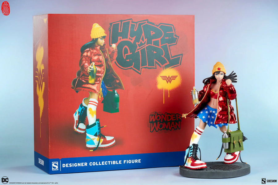 Hype Girl (Wonder Woman™) - LIMITED EDITION: 300 – Unruly Industries™ – ActionFigure Brasil