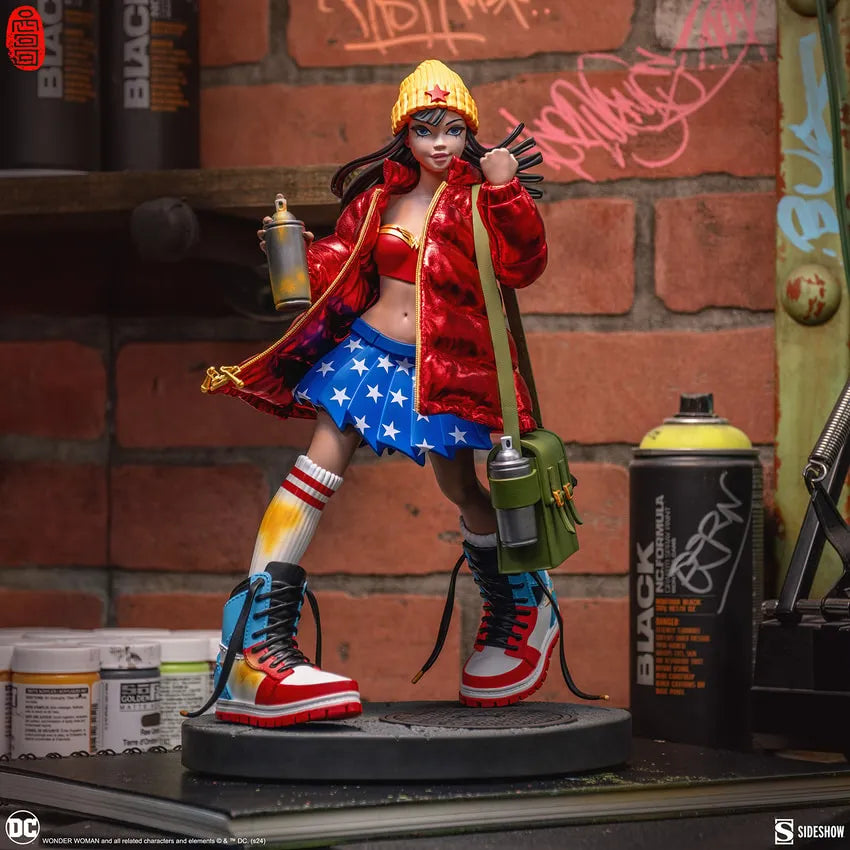 Hype Girl (Wonder Woman™) - LIMITED EDITION: 300 – Unruly Industries™ – ActionFigure Brasil