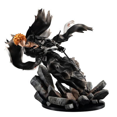 Ichigo Kurosaki – MegaHouse – ActionFigure Brasil — com base expositora