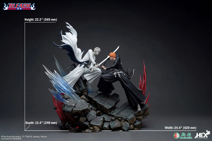 Ichigo Kurosaki vs Hollow Ichigo - LIMITED EDITION: 500 – HEX Collectibles – ActionFigure Brasil