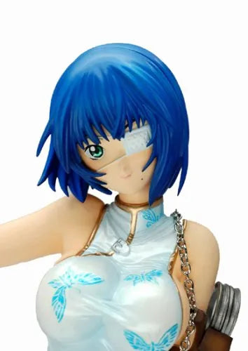 Ikki Tousen - Ryomou Shimei - R-Line - 1/7 - DVD box China Dress Ver.ㅤ – Griffon Enterprises – ActionFigureBrasil — ângulo diferente