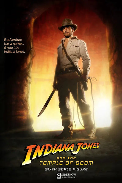 Indiana Jones and the Temple of Doom 1/6 Scale Figure - SideShow Sixth Scale: Indiana Jonesㅤ – Sideshow Collectibles – ActionFigureBrasil