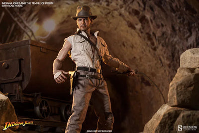 Indiana Jones and the Temple of Doom 1/6 Scale Figure - SideShow Sixth Scale: Indiana Jonesㅤ – Sideshow Collectibles – ActionFigureBrasil — embalagem