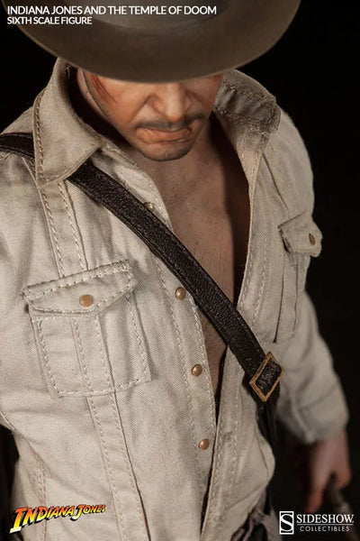 Indiana Jones and the Temple of Doom 1/6 Scale Figure - SideShow Sixth Scale: Indiana Jonesㅤ – Sideshow Collectibles – ActionFigureBrasil — detalhe do produto