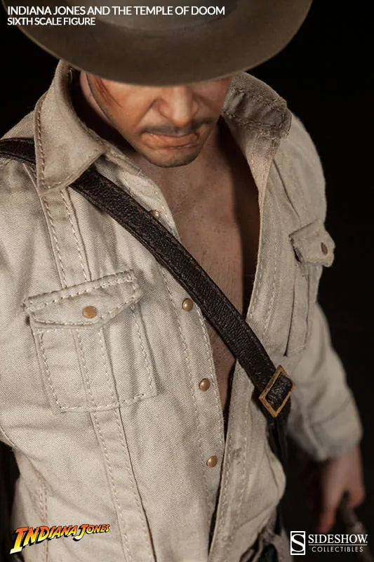 Indiana Jones and the Temple of Doom 1/6 Scale Figure - SideShow Sixth Scale: Indiana Jonesㅤ – Sideshow Collectibles – ActionFigureBrasil