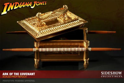 Indiana Jones - Prop Replica: Ark Of The Covenant (Raiders Of The Lost Ark) 1/4 Scale Replicaㅤ – Sideshow Collectibles – ActionFigureBrasil — embalagem