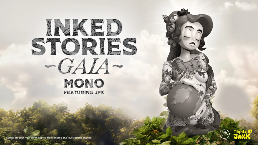 Inked Stories: Gaia (Mono Edition) – Mighty Jaxx – ActionFigure Brasil
