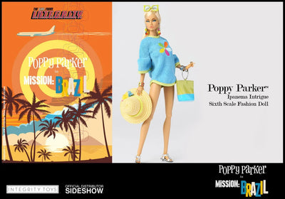 Ipanema Intrigue Poppy Parker(TM) - LIMITED EDITION: 1000 – Integrity Toys – ActionFigure Brasil — embalagem