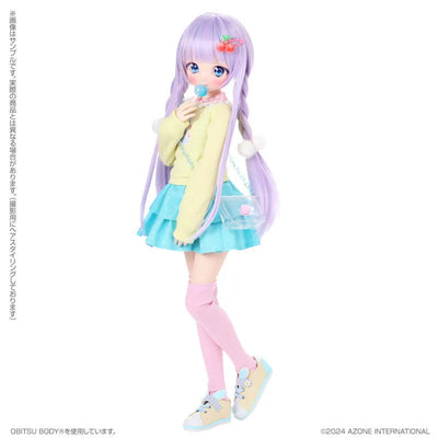 Iris Collect Petit - Uyuri - 1/3 - -Ravi Lollipop- Light Blue Color ver. (Azone)ㅤ – Azone International – ActionFigureBrasil — com base expositora