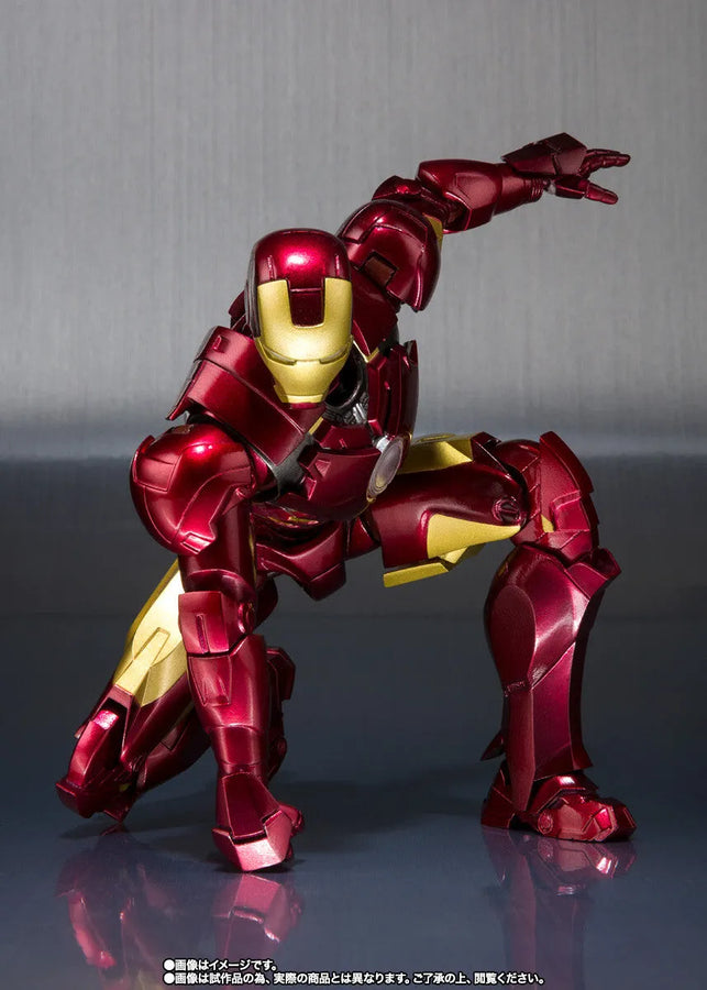 Iron Man 2 - Iron Man Mark IV - Tony Stark - S.H.Figuarts - S.H.Figuarts 15th Anniversary Ver. (Bandai Spirits) [Shop Exclusive]ㅤ – Bandai Spirits – ActionFigureBrasil