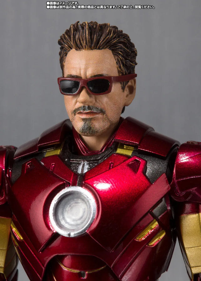 Iron Man 2 - Iron Man Mark IV - Tony Stark - S.H.Figuarts - S.H.Figuarts 15th Anniversary Ver. (Bandai Spirits) [Shop Exclusive]ㅤ – Bandai Spirits – ActionFigureBrasil