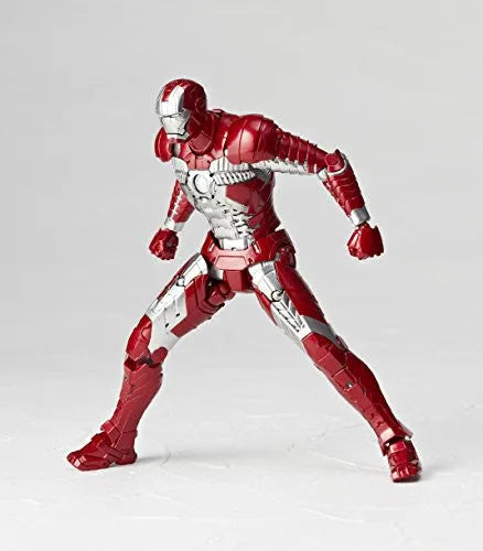 Iron Man 2 - Iron Man Mark V - Legacy of Revoltech LR-024 - Revoltech No.041 - Revoltech SFX (Kaiyodo)ㅤ – Kaiyodo – ActionFigureBrasil