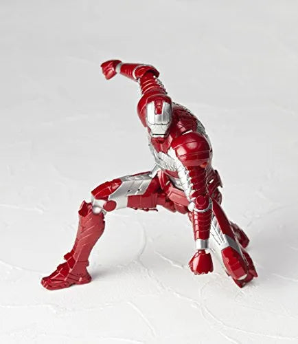 Iron Man 2 - Iron Man Mark V - Legacy of Revoltech LR-024 - Revoltech No.041 - Revoltech SFX (Kaiyodo)ㅤ – Kaiyodo – ActionFigureBrasil