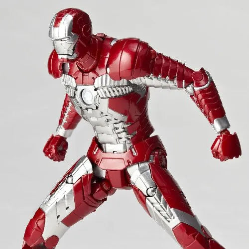 Iron Man 2 - Iron Man Mark V - Revoltech - Revoltech SFX 041 - Legacy of Revoltech - 41 (Kaiyodo)ㅤ – Kaiyodo – ActionFigureBrasil