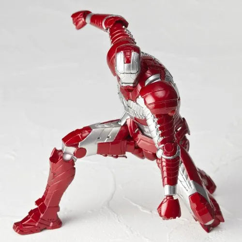 Iron Man 2 - Iron Man Mark V - Revoltech - Revoltech SFX 041 - Legacy of Revoltech - 41 (Kaiyodo)ㅤ – Kaiyodo – ActionFigureBrasil