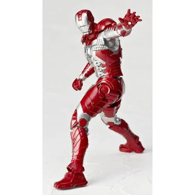 Iron Man 2 - Iron Man Mark V - Revoltech - Revoltech SFX 041 - Legacy of Revoltech - 41 (Kaiyodo)ㅤ – Kaiyodo – ActionFigureBrasil — close