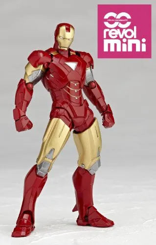 Iron Man 2 - Iron Man Mark VI - Revolmini rm-003 - Revoltech (Kaiyodo)ㅤ – Kaiyodo – ActionFigureBrasil