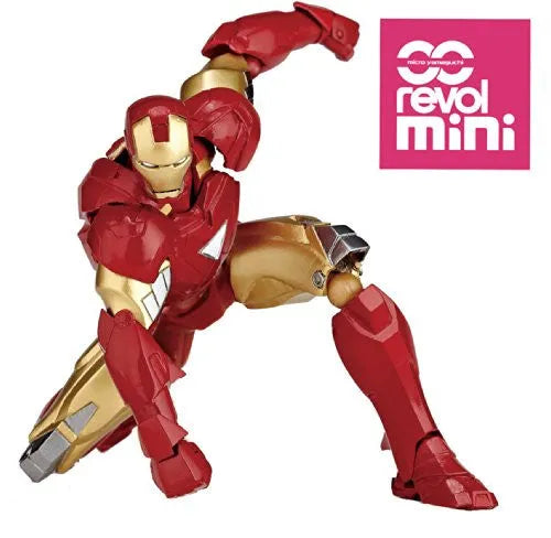 Iron Man 2 - Iron Man Mark VI - Revolmini rm-003 - Revoltech (Kaiyodo)ㅤ – Kaiyodo – ActionFigureBrasil
