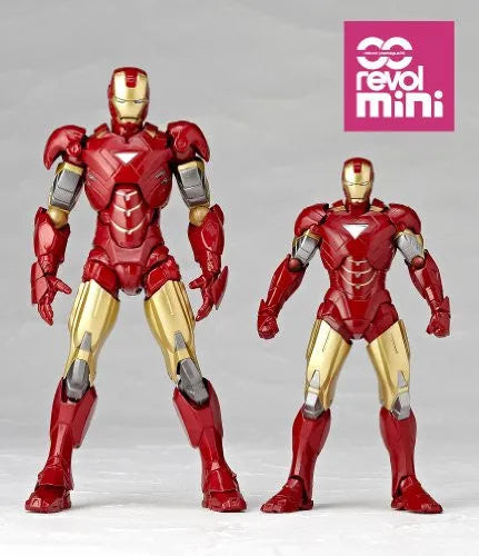 Iron Man 2 - Iron Man Mark VI - Revolmini rm-003 - Revoltech (Kaiyodo)ㅤ – Kaiyodo – ActionFigureBrasil