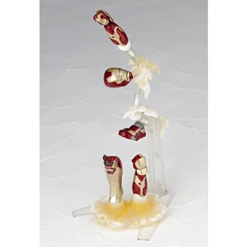 Iron Man 3 - Iron Man Mark XLII - Revoltech - Revoltech SFX #049 (Kaiyodo)ㅤ – Kaiyodo – ActionFigureBrasil