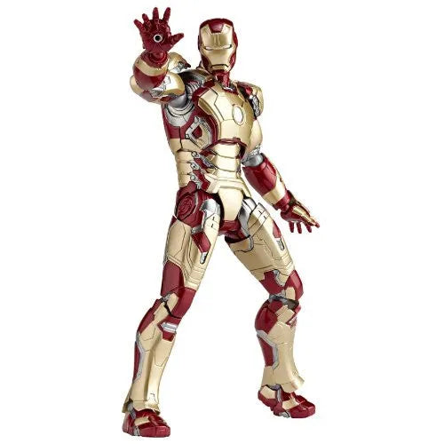 Iron Man 3 - Iron Man Mark XLII - Revoltech - Revoltech SFX #049 - Legacy of Revoltech LR-043 (Kaiyodo)ㅤ – Kaiyodo – ActionFigureBrasil