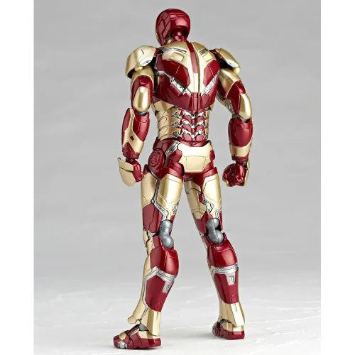 Iron Man 3 - Iron Man Mark XLII - Revoltech - Revoltech SFX #049 - Legacy of Revoltech LR-043 (Kaiyodo)ㅤ – Kaiyodo – ActionFigureBrasil