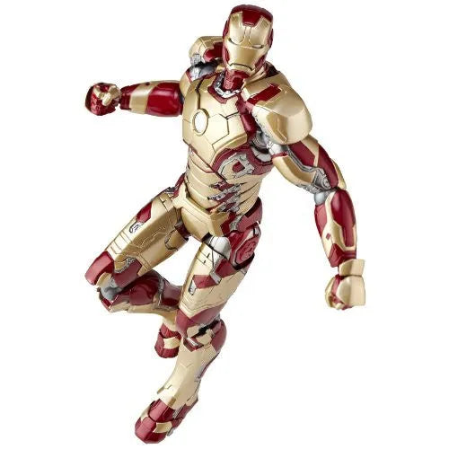 Iron Man 3 - Iron Man Mark XLII - Revoltech - Revoltech SFX #049 - Legacy of Revoltech LR-043 (Kaiyodo)ㅤ – Kaiyodo – ActionFigureBrasil