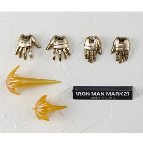 Iron Man 3 - Iron Man Mark XXI - Revoltech - Revoltech SFX #52 (Kaiyodo)ㅤ – Kaiyodo – ActionFigureBrasil