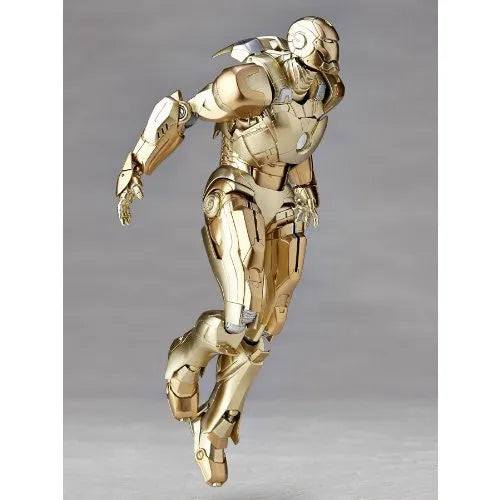 Iron Man 3 - Iron Man Mark XXI - Revoltech - Revoltech SFX #52 (Kaiyodo)ㅤ – Kaiyodo – ActionFigureBrasil