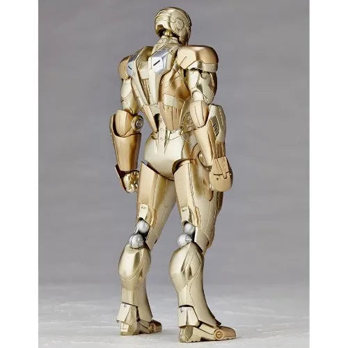 Iron Man 3 - Iron Man Mark XXI - Revoltech - Revoltech SFX #52 (Kaiyodo)ㅤ – Kaiyodo – ActionFigureBrasil