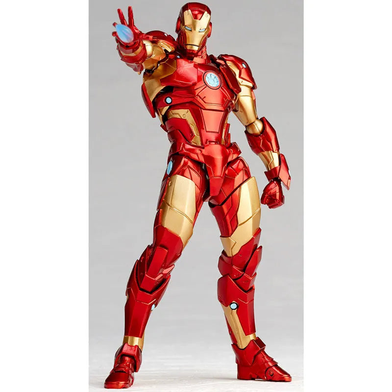 Iron Man - Amazing Yamaguchi No.013 - Revoltech - Bleeding Edge Armor (Kaiyodo)ㅤ – Kaiyodo – ActionFigureBrasil