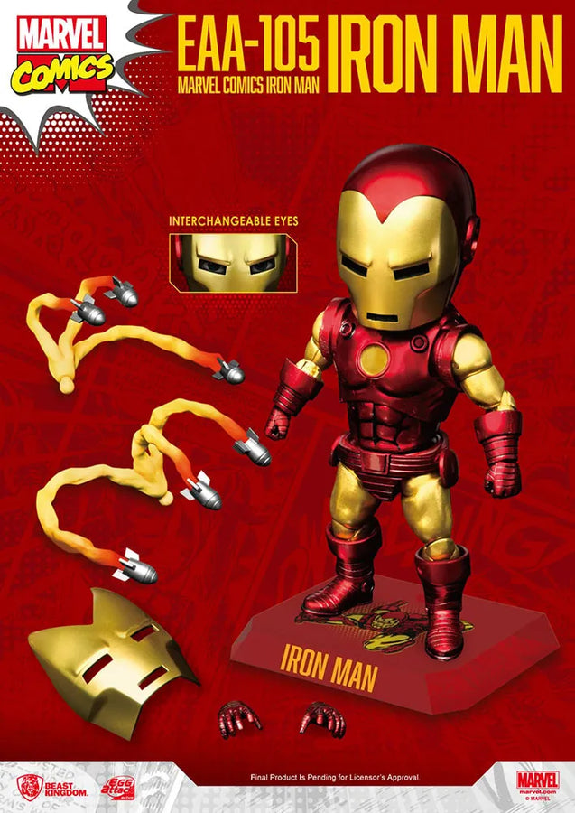 Iron Man Classic Version – Beast Kingdom – ActionFigure Brasil