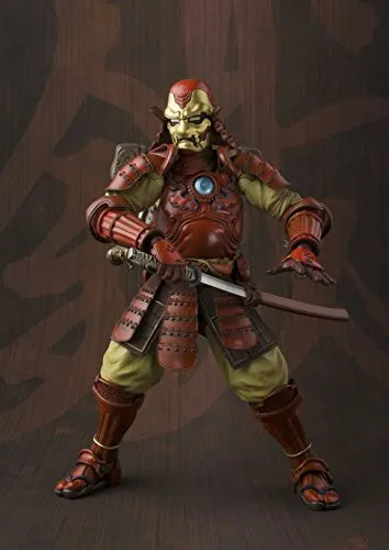 Iron Man - Iron Man Mark III - Meishou Manga Realization - Koutetsu Samurai (Bandai)ㅤ – Bandai – ActionFigureBrasil
