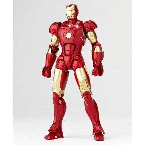 Iron Man - Iron Man Mark III - Revoltech - Revoltech SFX - 36 (Kaiyodo)ㅤ – Kaiyodo – ActionFigureBrasil