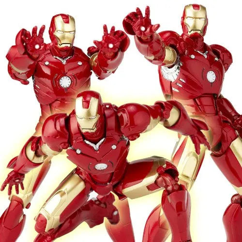 Iron Man - Iron Man Mark III - Revoltech - Revoltech SFX - 36 (Kaiyodo)ㅤ – Kaiyodo – ActionFigureBrasil