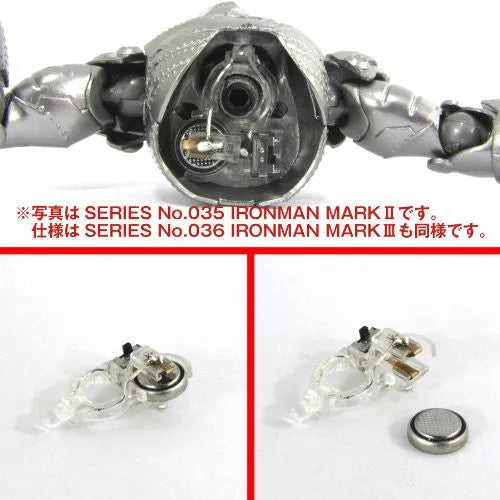 Iron Man - Iron Man Mark III - Revoltech - Revoltech SFX - 36 (Kaiyodo)ㅤ – Kaiyodo – ActionFigureBrasil